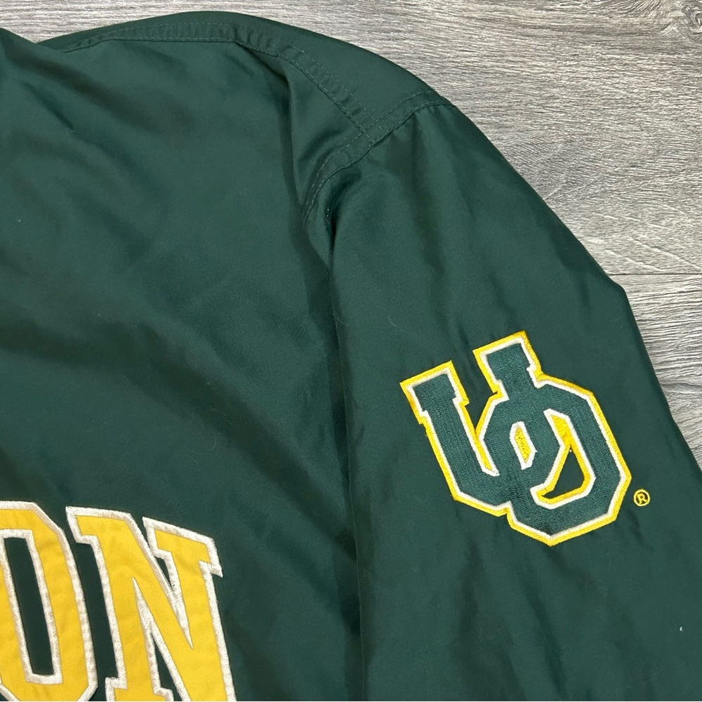 Vintage Oregon Ducks Crable Sportswear Pullover Windbreaker Jacket Men's Size XL - Picture 3 of 10